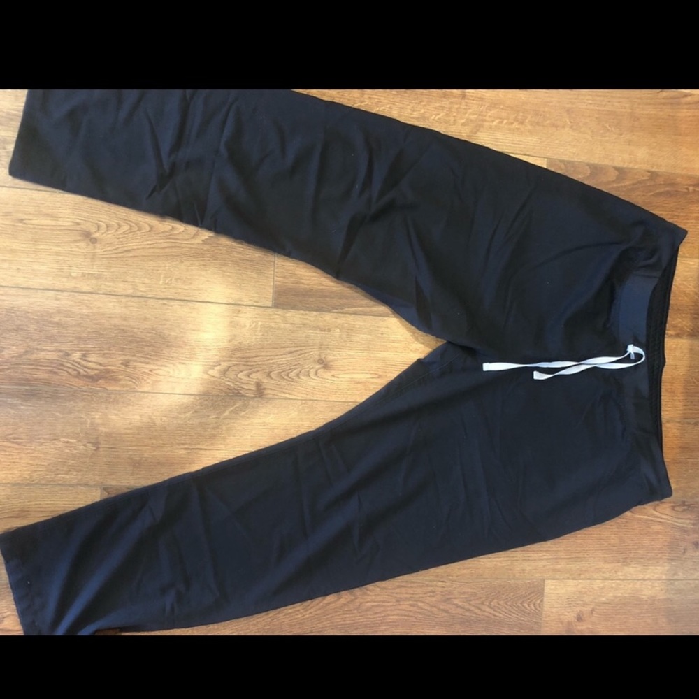 FIGS LIVINGSTON-XXL Tall black scrub pants